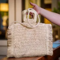 Fringe Tote Bag