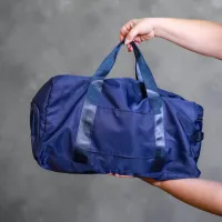 NavyBlue Shine Duffel Bag