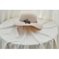 Wide Brim Straw Sun Hat