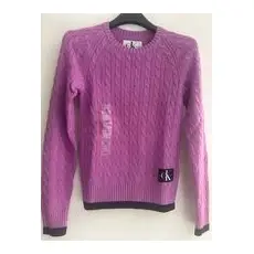 Calvin Klein smart sweater purple