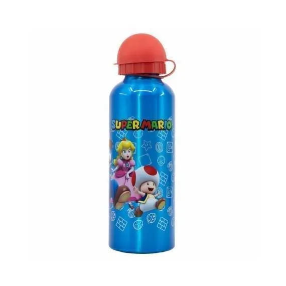 Super Mario Aluminium Bottle 530 Ml