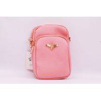 Bee Embellished Crossbody Phone Bag