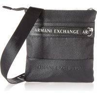 Armani Exchange Men's technical fabric handbag