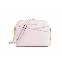 Michael Kors Domed Leather  Powder blush Crossbody