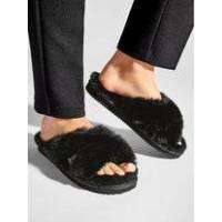 Michael Kors Fur Slide Sandals