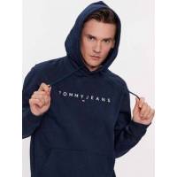 Tommy Jeans Men's Navy Blue Hoodie - M