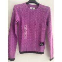 Calvin Klein smart sweater purple