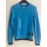 Calvin Klein smart sweater blue