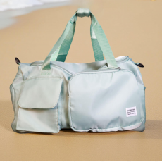 Mint Breeze Utility Duffel Bag