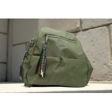 Coveri Green Nylon Backpack