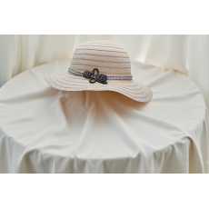 Wide Brim Straw Sun Hat