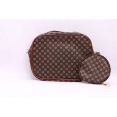 Geometric Pattern Pouch Set