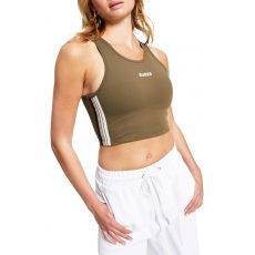 Guess active green top - L