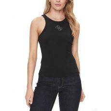 Guess Front logo tank top black - XS
