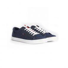 Tommy Hilfiger basic canvas navy sneakers
