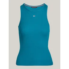 Tommy Hilfiger Ripped Tank Top Blue - S