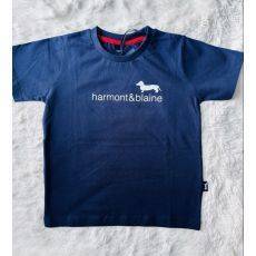 Harmont & Blaine navy Kids tshirt - 5-6