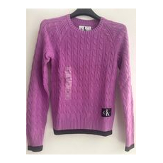 Calvin Klein smart sweater purple