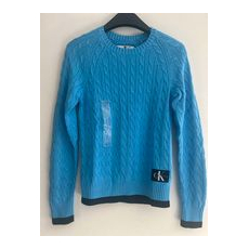 Calvin Klein smart sweater blue