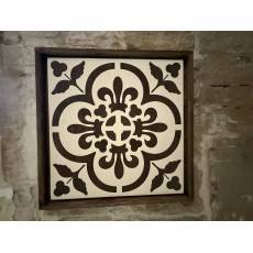 Wooden tile frame 009