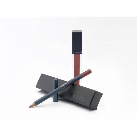 Liquid Lipstick + Lipliner Pencil Set