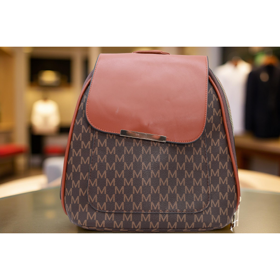 Monogram Flap Backpack