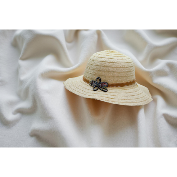 Straw Cloche Hat