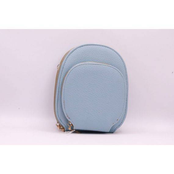 Double Zip Crossbody Phone Bag