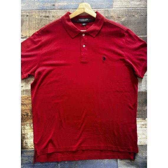 US polo shirt luxury feel - L