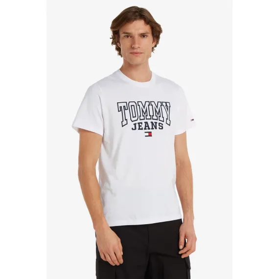Tommy Jeans graphic t shirt white