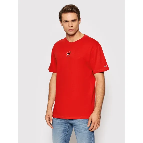 Tommy Jeans T-Shirt Tiny Circular - S