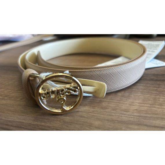 Guess nude and gold belt