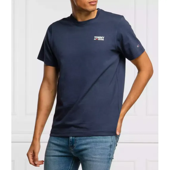 TOMMY JEANS blue t shirt - L