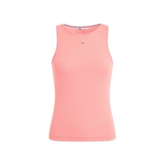 Tommy Hilfiger Ripped Tank Top Pink - M