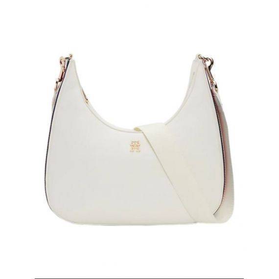 Tommy Hilfiger Women's Leather  Logo Zip bag