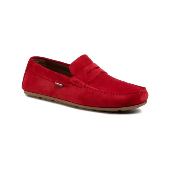 Tommy Hilfiger red suede - 42