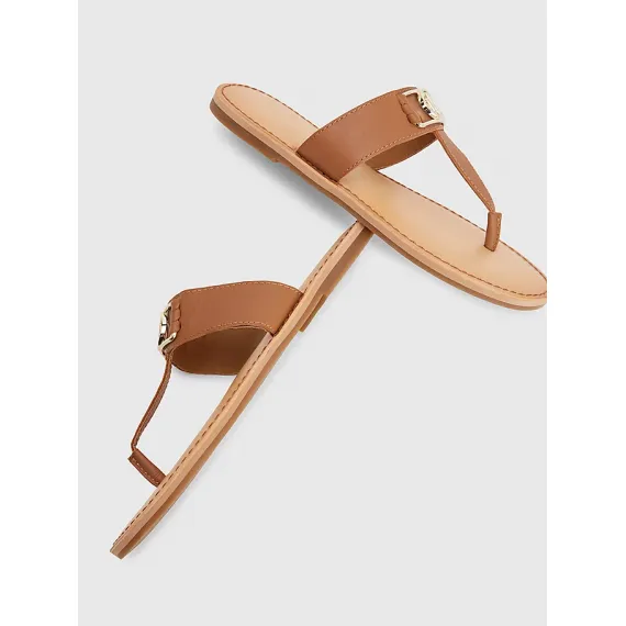 Tommy Hilfiger Flat Leather Mule - 36