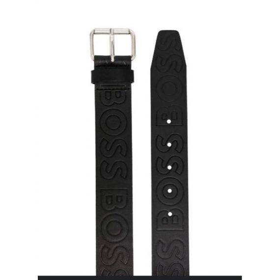 Boss engraved-logo belt