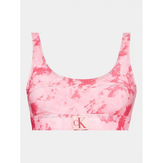 Calvin Klein Tie Dye Pink bikini top