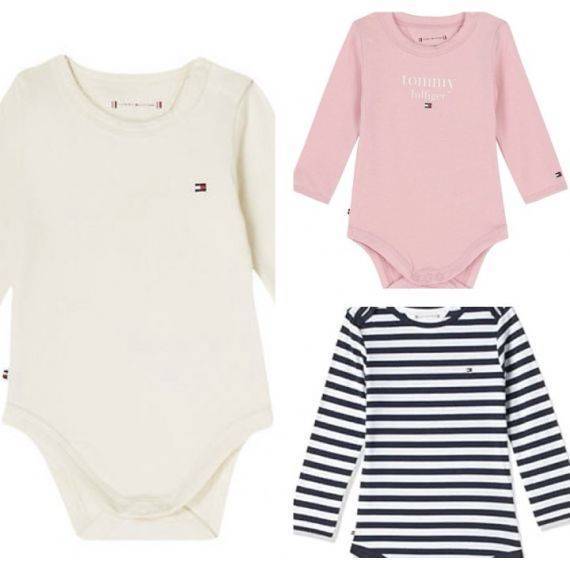 Tommy Hilfiger 3pk babygrow - 9-12months