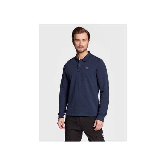 Tommy Jeans Long Sleeve Polo Shirt