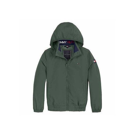 Tommy Hilfiger Essential Kids Jacket Green - 8 years
