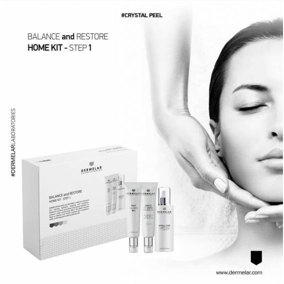 Dermelar Balance and Restore Home Kit (3 products) Dermelar Balance and Restore Home Kit (3 products)
