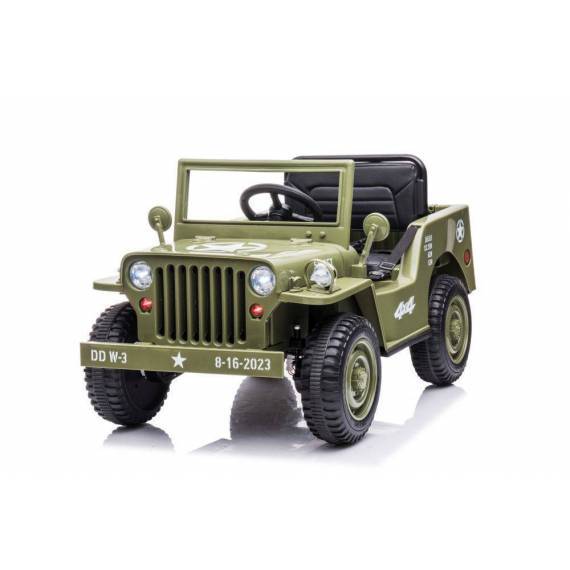 Battery Car Jh-103 Olive Green 4x4 Battery Car Jh-103 Olive Green 4x4