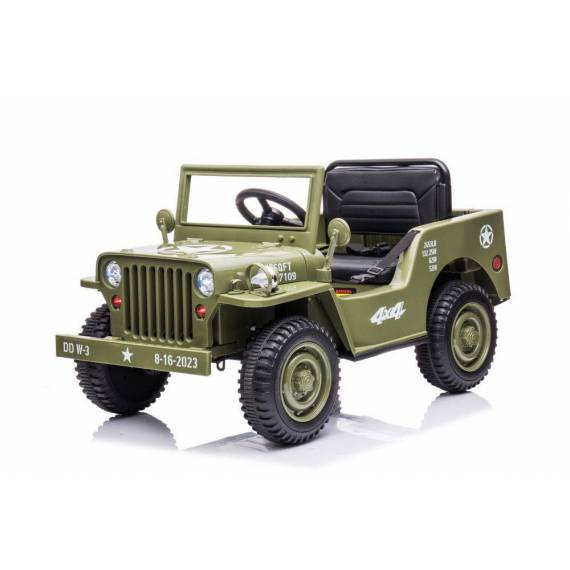 Battery Car Jh-103 Olive Green 4x4 Battery Car Jh-103 Olive Green 4x4