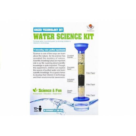 Experimental Set Water Filtration Sand Filter 4 Layers