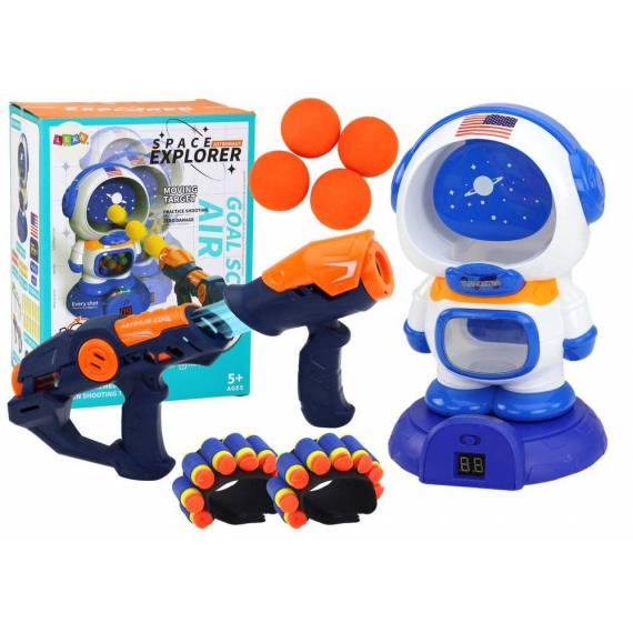 Arcade Game Astronaut Shooting 2 Guns Balls Arrows Arcade Game Astronaut Shooting 2 Guns Balls Arrows