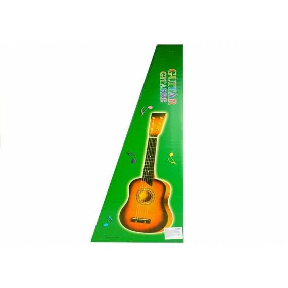 Classic Wooden Guitar Red Looking Like Real