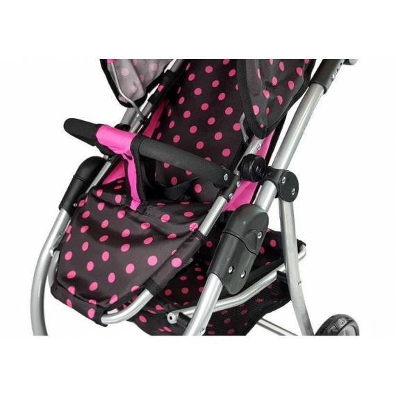2in1 Stroller With Black And Pink Bag
