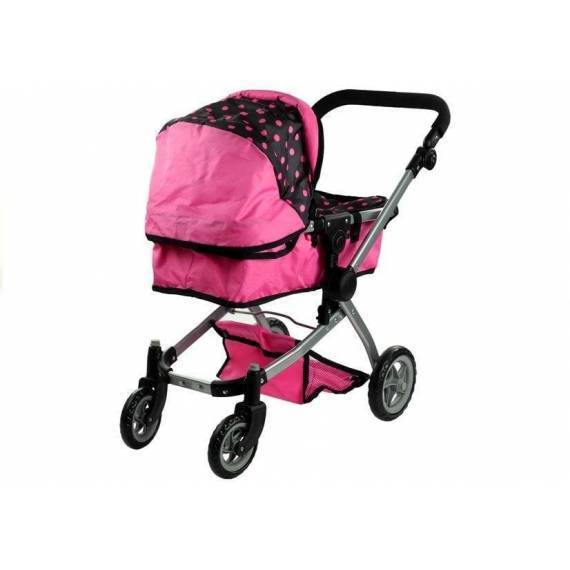2in1 Doll Bogie And Stroller Alice - Pink 2in1 Doll Bogie And Stroller Alice - Pink